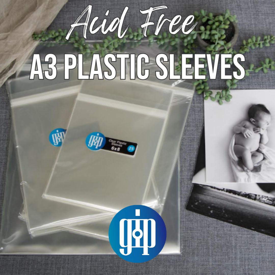 Acid Free Plastic A3 Sleeve